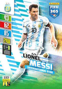 2021-22 Panini FIFA 365 Adrenalyn XL #333 Lionel Messi