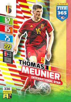 2021-22 Panini FIFA 365 Adrenalyn XL #336 Thomas Meunier