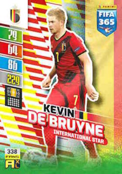 2021-22 Panini FIFA 365 Adrenalyn XL #338 Kevin De Bruyne