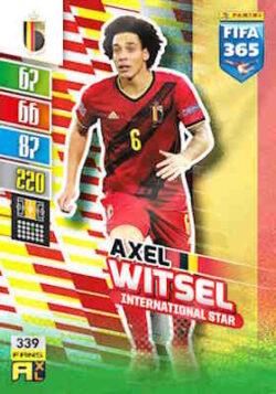 2021-22 Panini FIFA 365 Adrenalyn XL #339 Axel Witsel