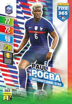 2021-22 Panini FIFA 365 Adrenalyn XL #365 Paul Pogba