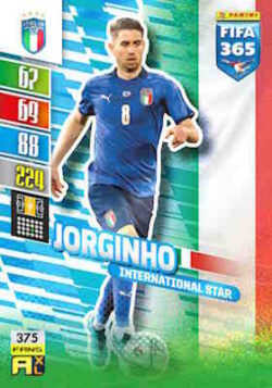 2021-22 Panini FIFA 365 Adrenalyn XL #375 Jorginho