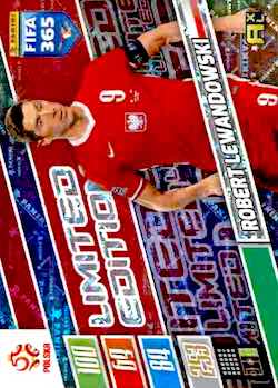 2021-22 Panini FIFA 365 Adrenalyn XL #LE-RLP Limited Edition Robert Lewandowski