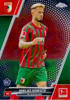 2021-22 Topps Chrome Bundesliga #003 Niklas Dorsch