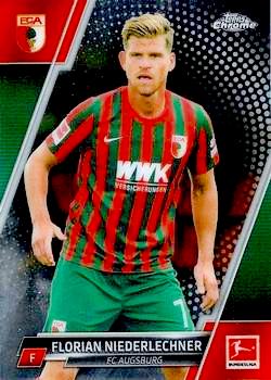 2021-22 Topps Chrome Bundesliga #006 Florian Niederlechner