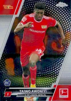 2021-22 Topps Chrome Bundesliga #016 Taiwo Awoniyi