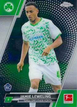 2021-22 Topps Chrome Bundesliga #044 Jamie Leweling