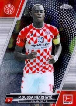 2021-22 Topps Chrome Bundesliga #073 Moussa Niakhaté