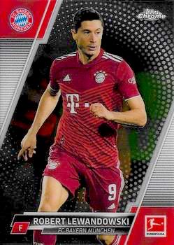 2021-22 Topps Chrome Bundesliga #083 Robert Lewandowski