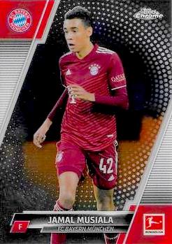 2021-22 Topps Chrome Bundesliga #084 Jamal Musiala