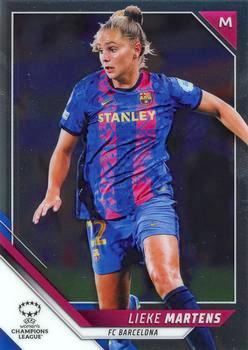 2021-22 Topps Chrome UEFA Womens Champions League #001 Lieke Martens