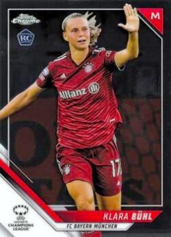 2021-22 Topps Chrome UEFA Womens Champions League #013 Klara Bühl