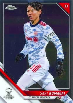 2021-22 Topps Chrome UEFA Womens Champions League #031 Saki Kumagai