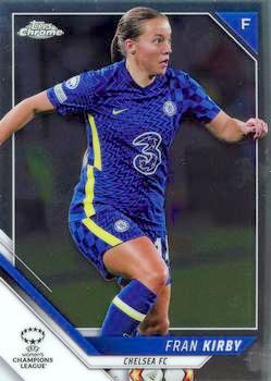 2021-22 Topps Chrome UEFA Womens Champions League #034 Fran Kirby