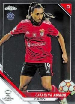 2021-22 Topps Chrome UEFA Womens Champions League #073 Catarina Amado