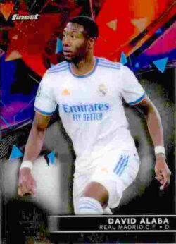 2021-22 Topps Finest UCL #008 David Alaba