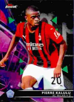 2021-22 Topps Finest UCL #016 Pierre Kalulu