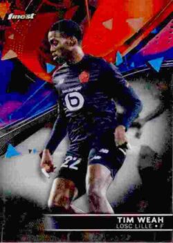 2021-22 Topps Finest UCL #018 Tim Weah