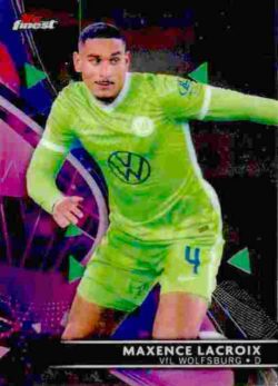 2021-22 Topps Finest UCL #021 Maxence Lacroix