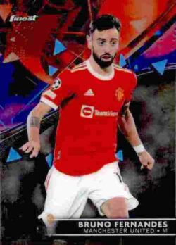 2021-22 Topps Finest UCL #066 Bruno Fernandes