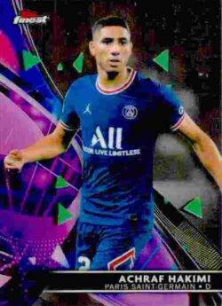 2021-22 Topps Finest UCL #080 Achraf Hakimi