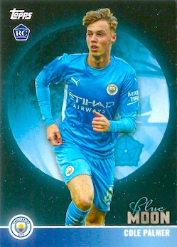 2021-22 Topps Manchester City Team Set #NN Blue Moon Cole Palmer