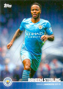 2021-22 Topps Manchester City Team Set #NN Raheem Sterling