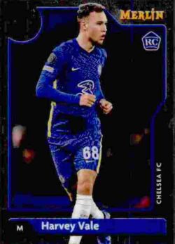 2021-22 Topps Merlin Chrome UEFA #058 Harvey Vale