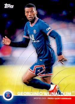 2021-22 Topps Paris Saint-Germain Team Set #16 Georginio Wijnaldum