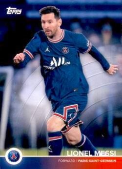 2021-22 Topps Paris Saint-Germain Team Set #18 Lionel Messi