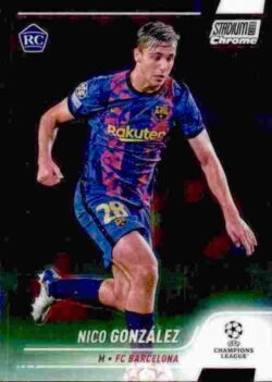 2021-22 Topps Stadium Club Chrome UCL #028 Nico Gonzalez