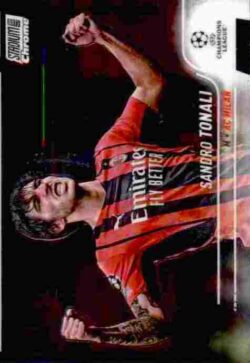 2021-22 Topps Stadium Club Chrome UCL #055 Sandro Tonali