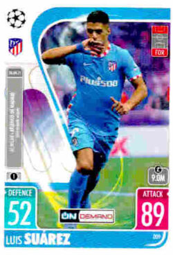 2021-22 Topps UCL-EL Match Attax Extra #009 Luis Suarez