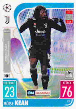 2021-22 Topps UCL-EL Match Attax Extra #028 Moise Kean