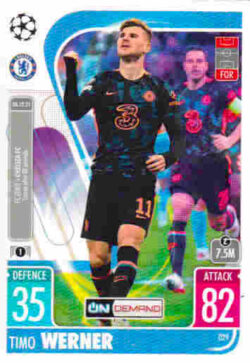 2021-22 Topps UCL-EL Match Attax Extra #029 Timo Werner