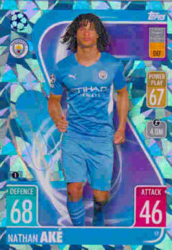 2021-22 Topps UCL-EL Match Attax #017 Crystal Nathan Aké