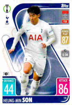 2021-22 Topps UCL-EL Match Attax #125 Heung-Min Son