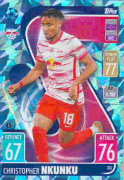 2021-22 Topps UCL-EL Match Attax #302 Crystal Christopher Nkunku