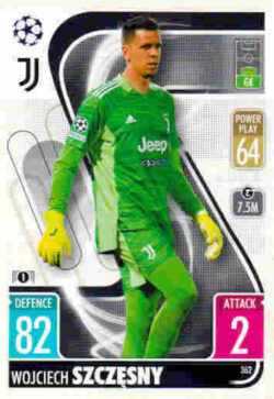 2021-22 Topps UCL-EL Match Attax #362 Wojciech Szczesny