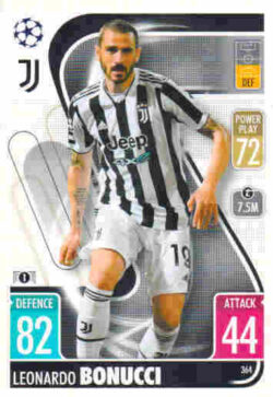 2021-22 Topps UCL-EL Match Attax #364 Leonardo Bonucci