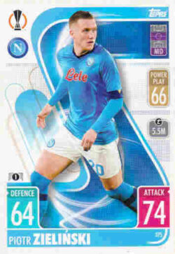 2021-22 Topps UCL-EL Match Attax #375 Piotr Zielinski