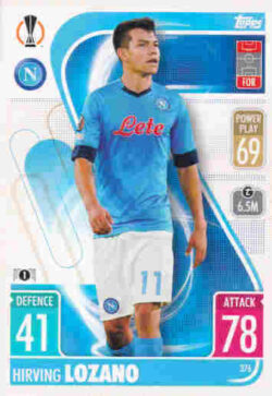 2021-22 Topps UCL-EL Match Attax #376 Hirving Lozano