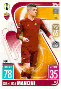 2021-22 Topps UCL-EL Match Attax #382 Gianluca Mancini