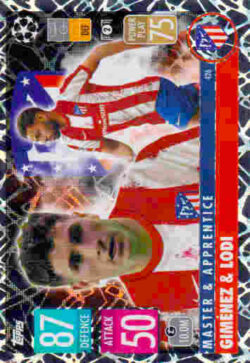 2021-22 Topps UCL-EL Match Attax #426 Gimenez-Lodi