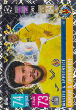 2021-22 Topps UCL-EL Match Attax #432 Capoue-Chukwueze