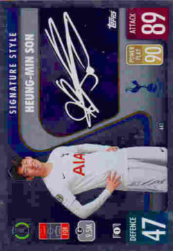 2021-22 Topps UCL-EL Match Attax #441 Heung-Min Son