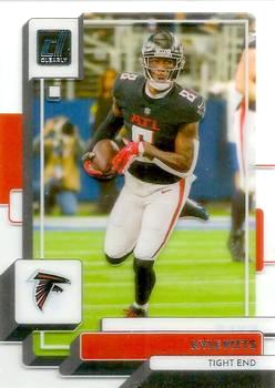 2022 Panini Clearly Donruss Football #002 Kyle Pitts