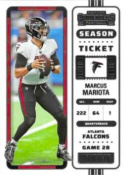 2022 Panini Contenders Football #008 Marcus Mariota