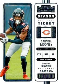 2022 Panini Contenders Football #021 Darnell Mooney