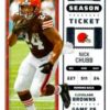 2022 Panini Contenders Football #024 Nick Chubb